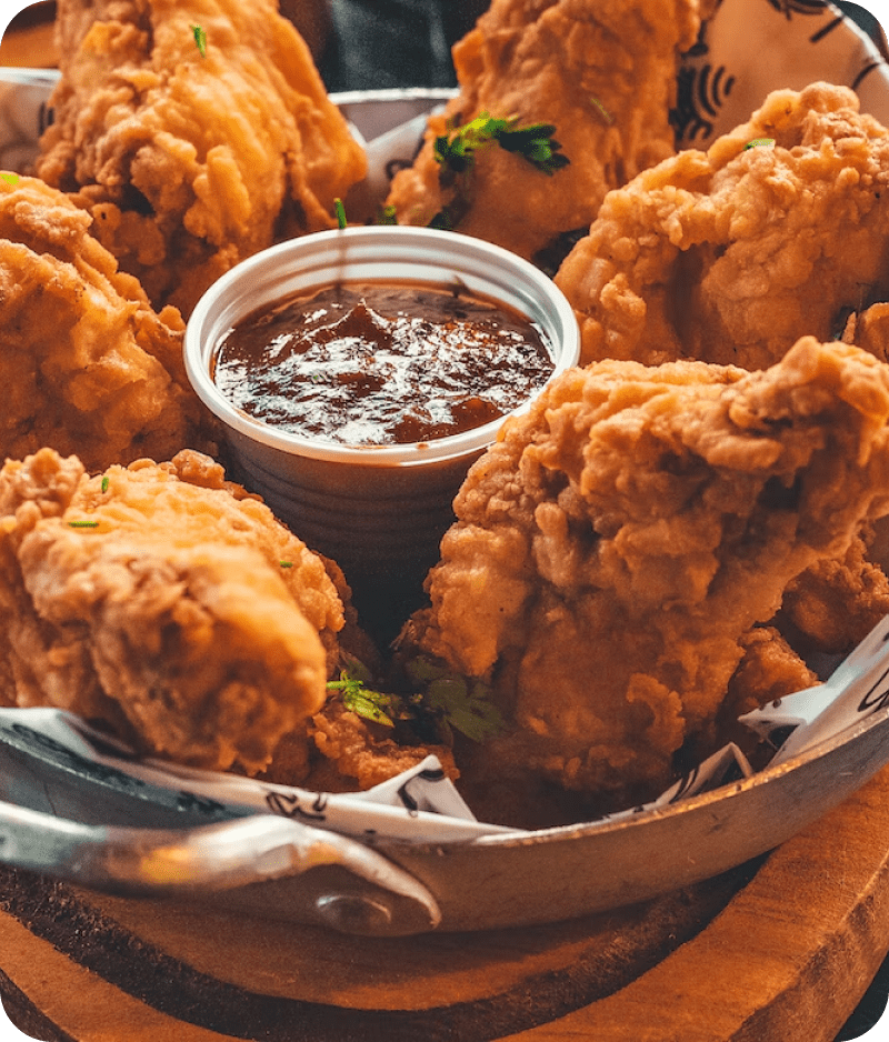 Fried Chicken 2x | Vegasstyle NC